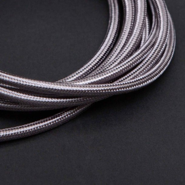 Dark silver cable 3 m.