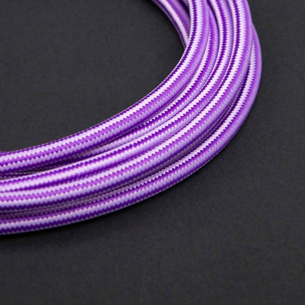 Purple Stripe cable 3 m.