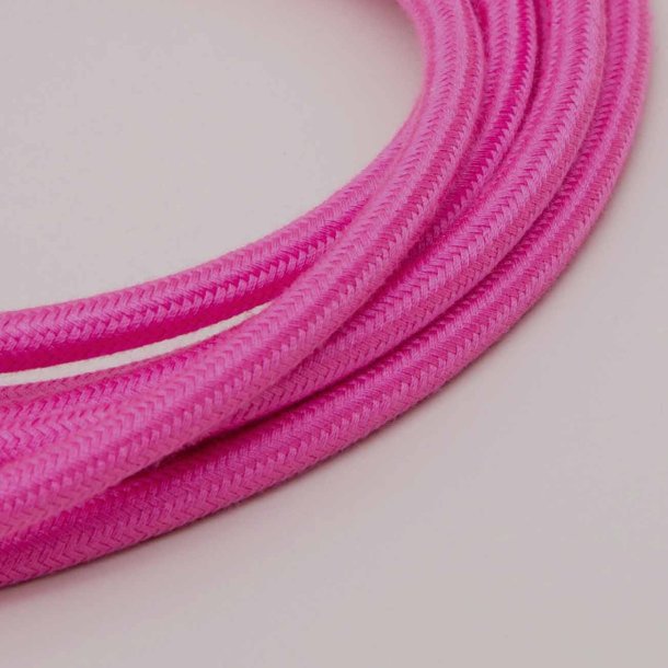 Dusty Hot pink cable per m.