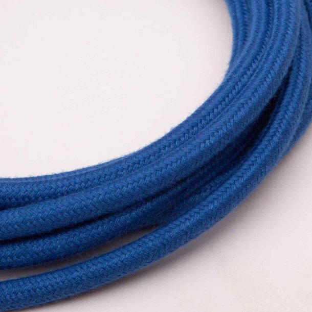 Dusty Dark blue cable per m.