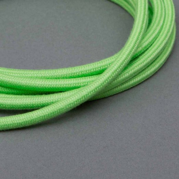 Dusty Lime green cable per m.