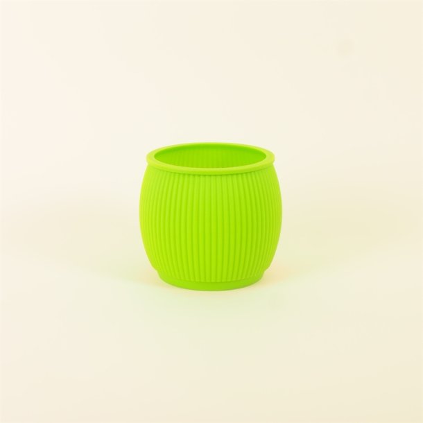 Chubby flowerpot Apple green