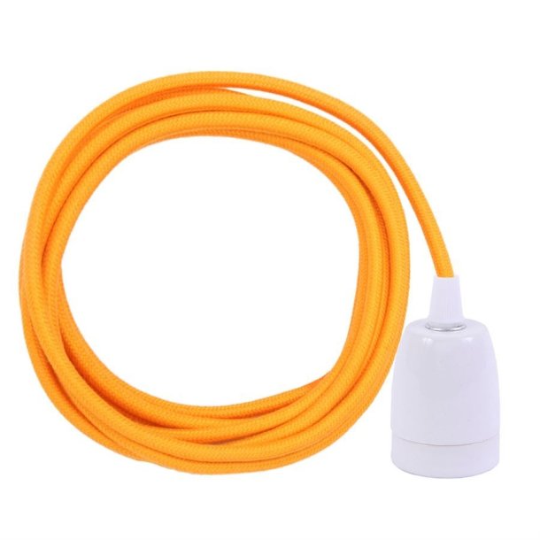 Dusty Sunflower cable 3 m. w/white porcelain