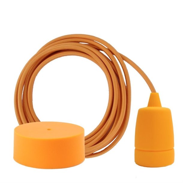 Pale orange cable 3 m. w/sunflower Copenhagen