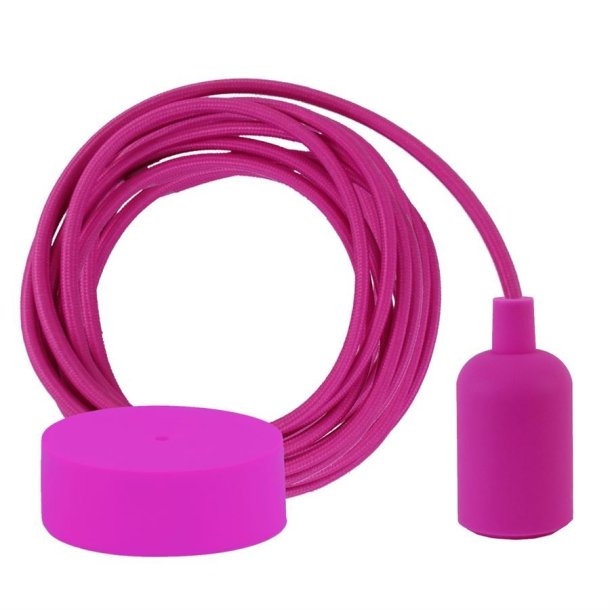 Hot pink cable 3 m. w/hot pink New