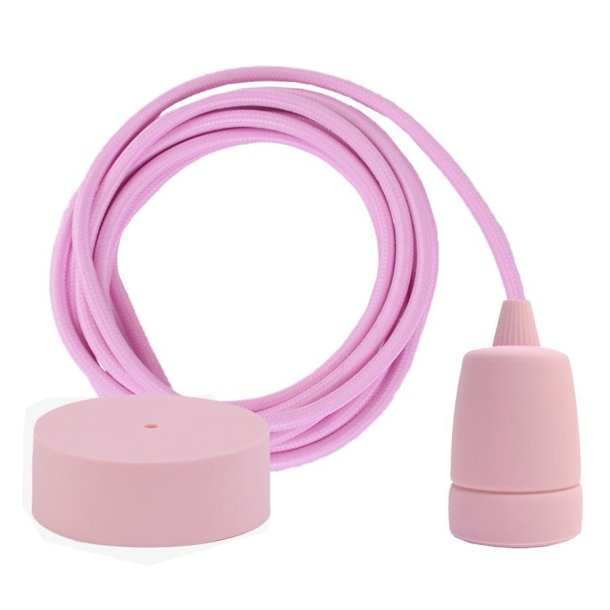 Pale pink cable 3 m. w/pale pink Copenhagen