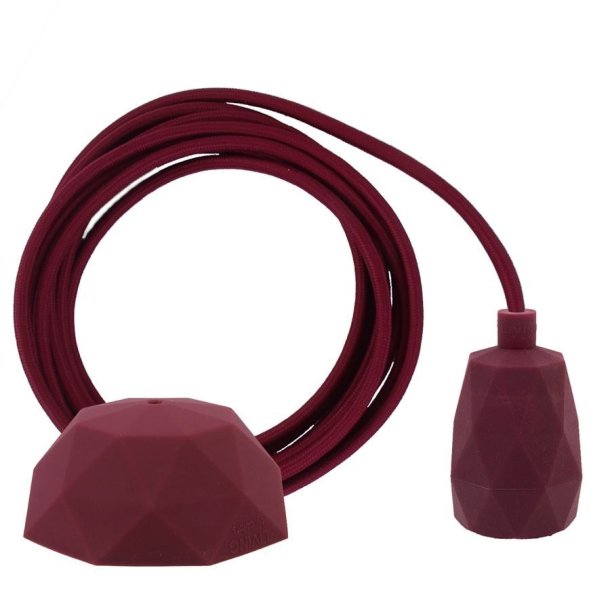 Bordeaux cable 3 m. w/bordeaux Facet