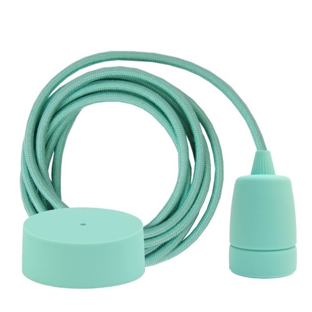 Dusty Pale turquoise cable 3 m. w/pale turquoise Copenhagen