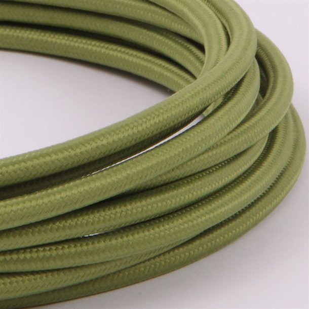 Army green cable 3 m.