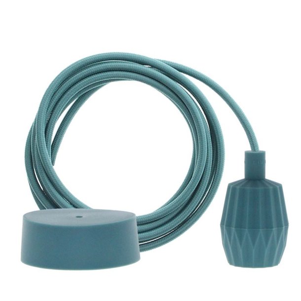 Ocean blue cable 3 m. w/ocean blue Plisse