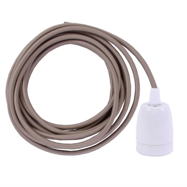 Sand cable 3 m. w/white porcelain