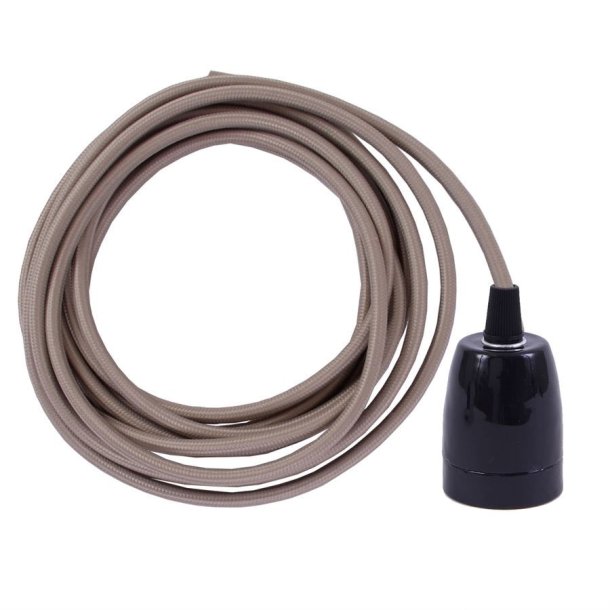 Sand cable 3 m. w/black porcelain