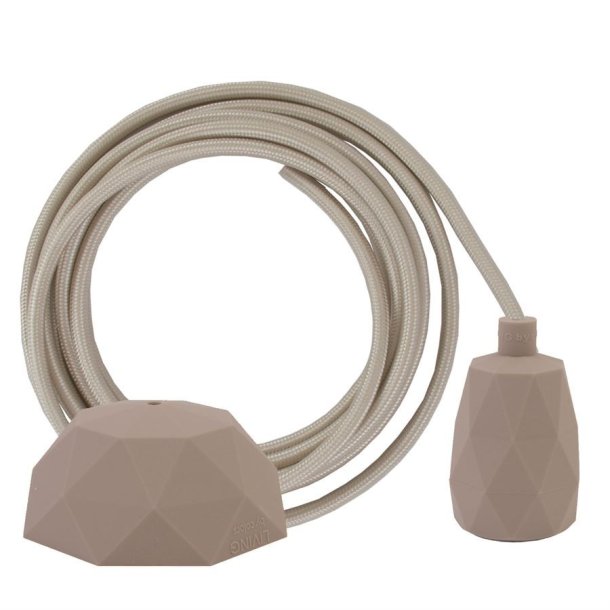 Khaki cable 3 m. w/sand Facet