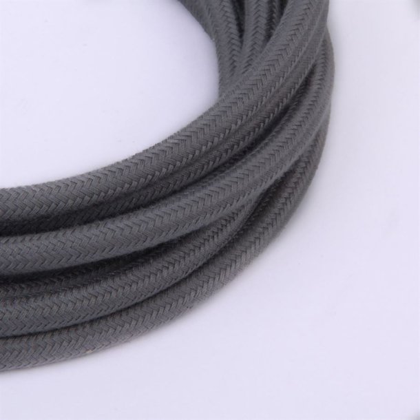 Dusty Dark grey cable 3 m.