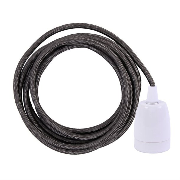 Oxy silver cable 3 m. w/white porcelain