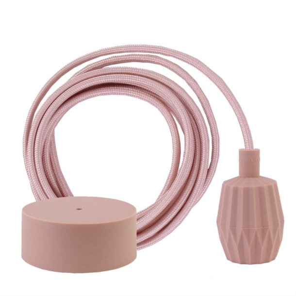 Pale copper cable 3 m. w/nude Plisse