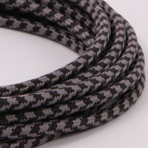 Grey Pepita cable 3 m.