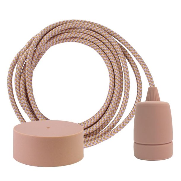 Pastel Mix cable 3 m. w/nude Copenhagen