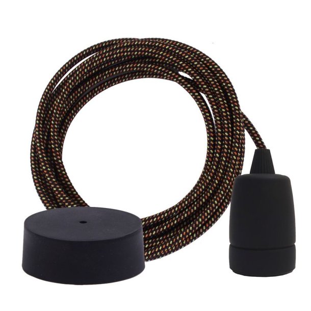 Warm Mix cable 3 m. w/black Copenhagen