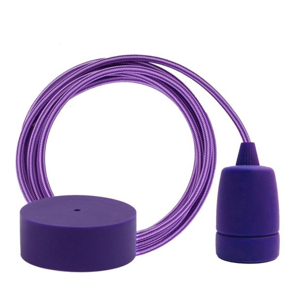 Purple Stripe cable 3 m. w/purple Copenhagen