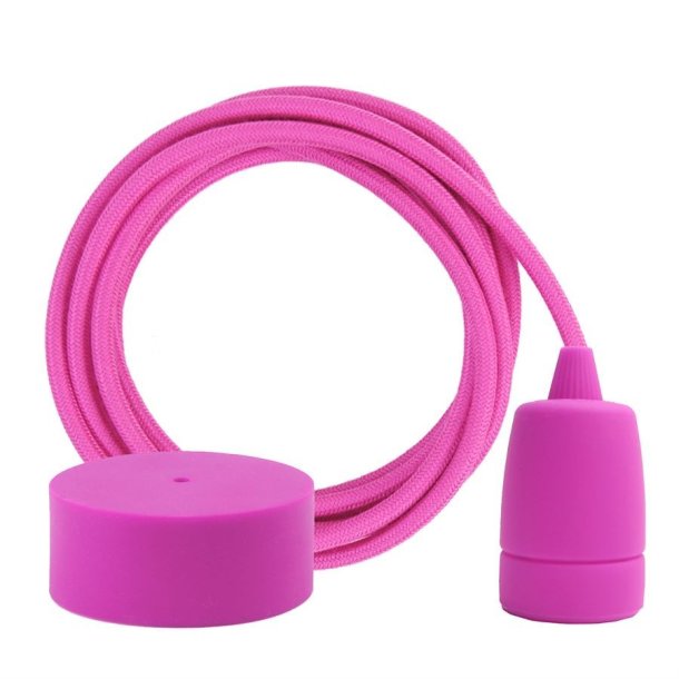 Dusty Hot pink cable 3 m. w/hot pink Copenhagen