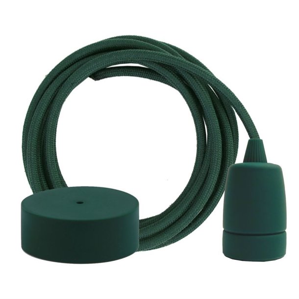 Dusty Dark green cable 3 m. w/dark green Copenhagen