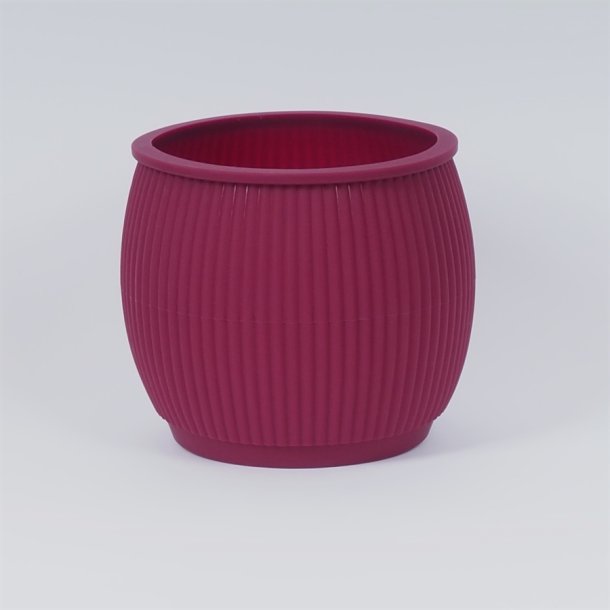 Chubby flowerpot Bordeaux