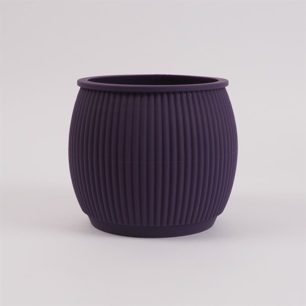 Chubby flowerpot Deep purple