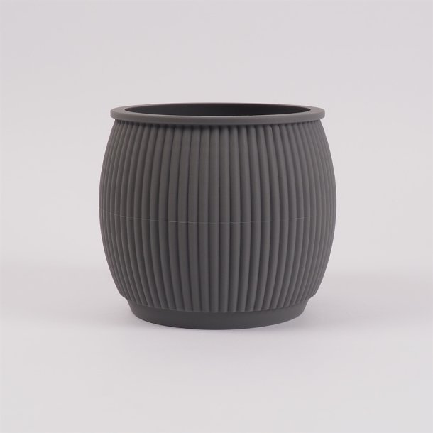 Chubby flowerpot Dark Grey