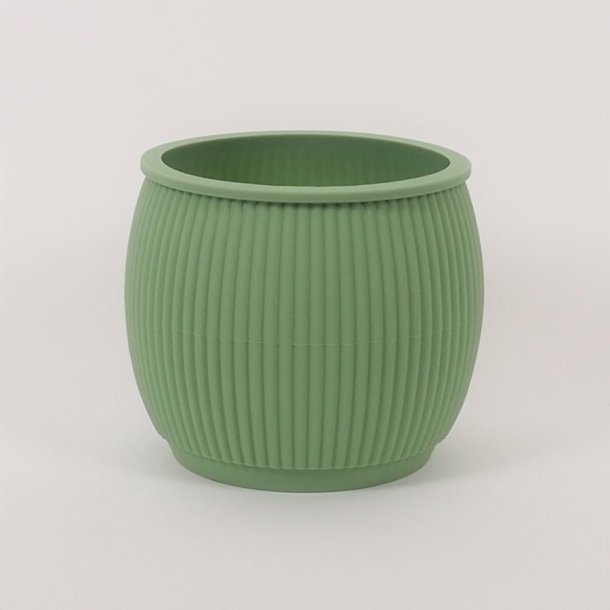 Chubby flowerpot Misty green