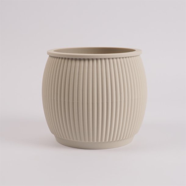 Chubby flowerpot Offwhite