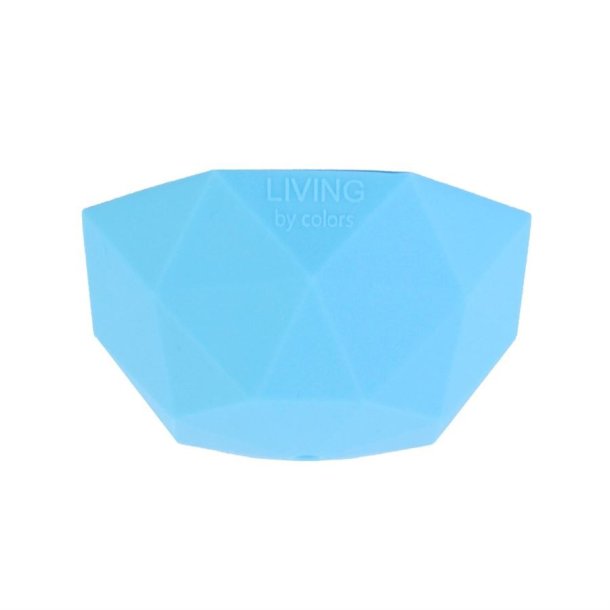 Pale blue silicone ceiling cup Facet