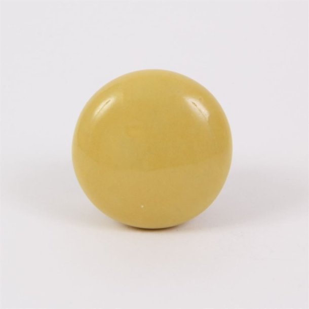 Yellow flat knob