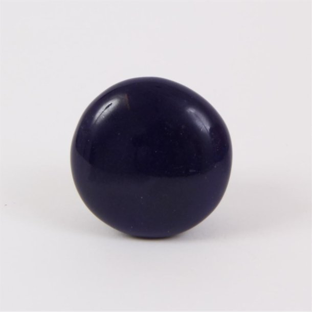 Dark blue flat knob