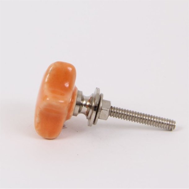 Orange star knob