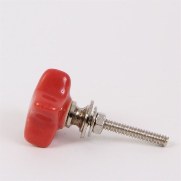 Red star knob