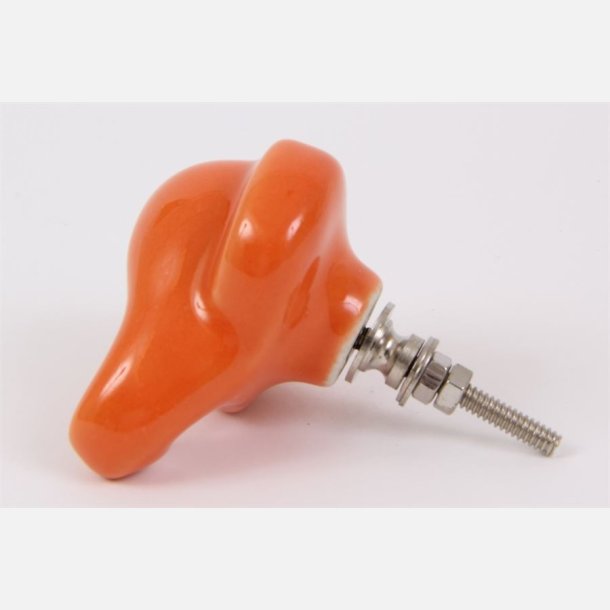 Orange elephant knob