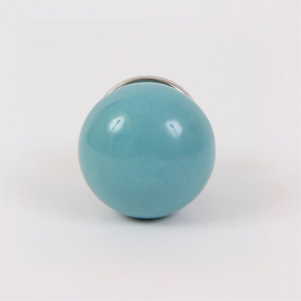 Turquoise round knob