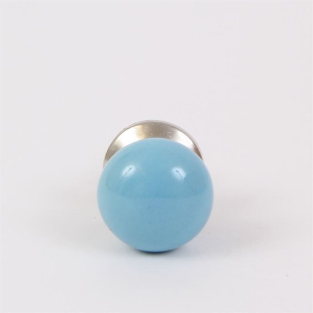 Blue round knob