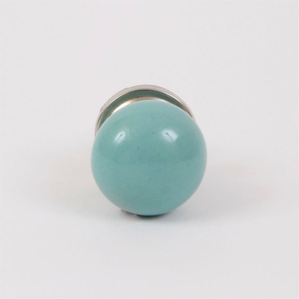 Turquoise round knob