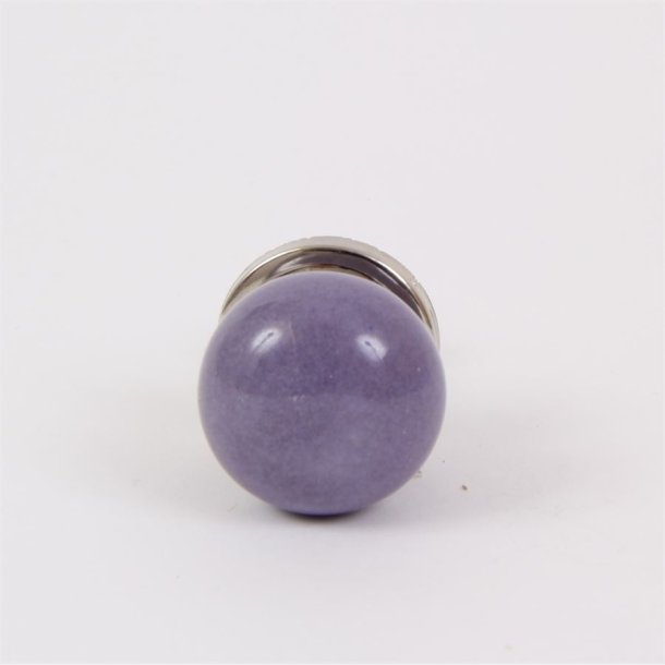 Purple round knob