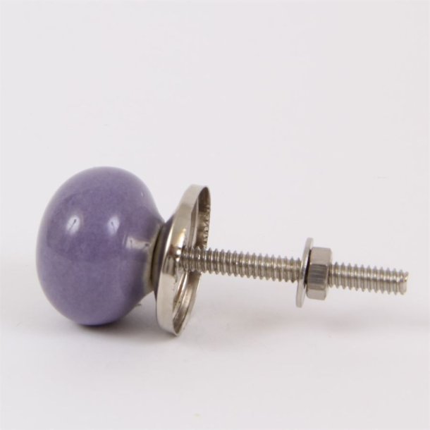 Purple round knob