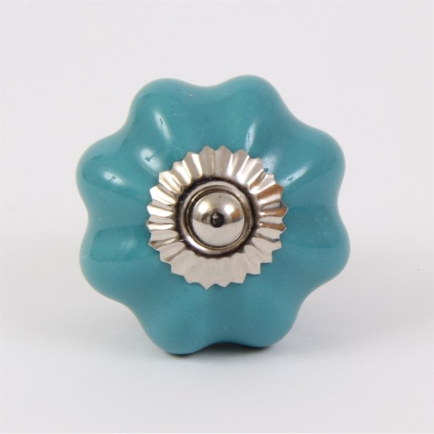 Turquoise melon knob