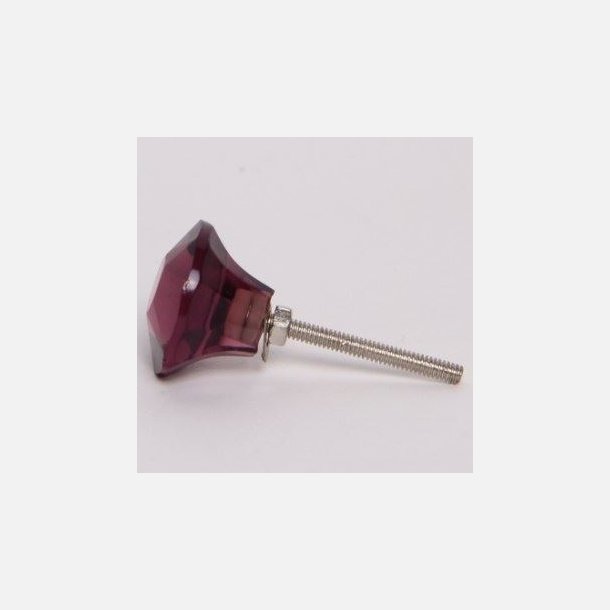 Purple diamond knob