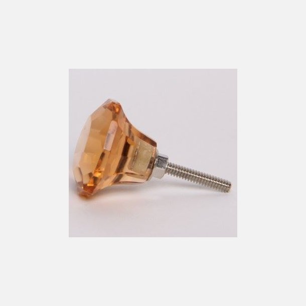 Orange diamond knob