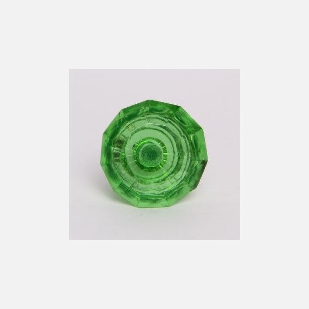 Green diamond knob - 10 pcs.