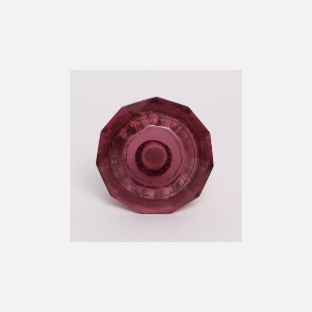 Purple diamond knob - 10 pcs.