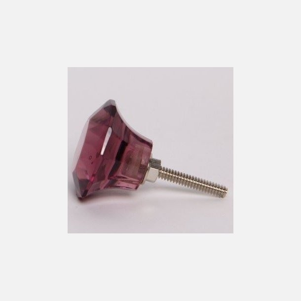 Purple diamond knob