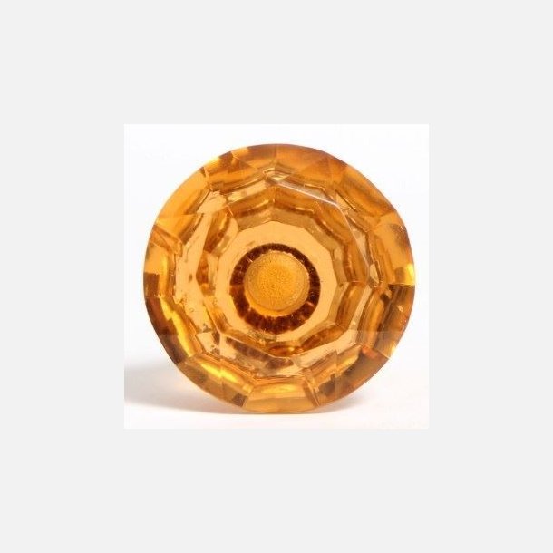 Orange diamond knob - 10 pcs.