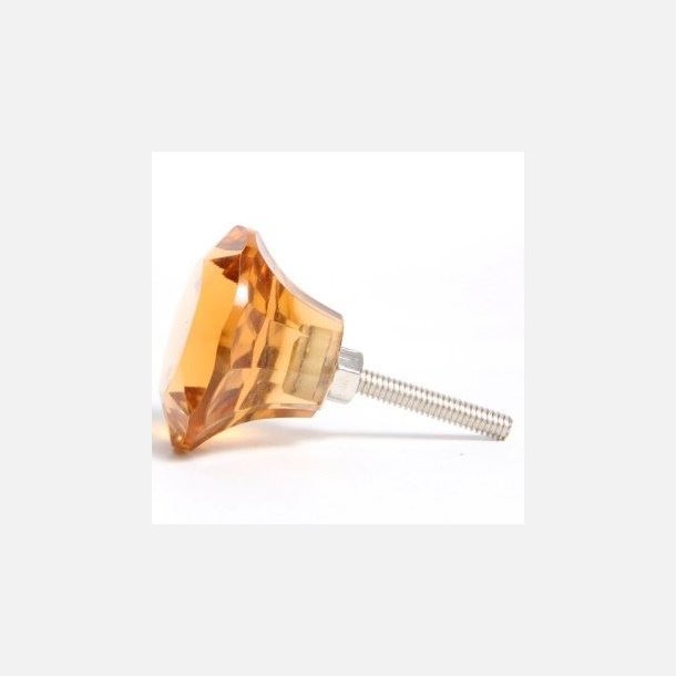 Orange diamond knob